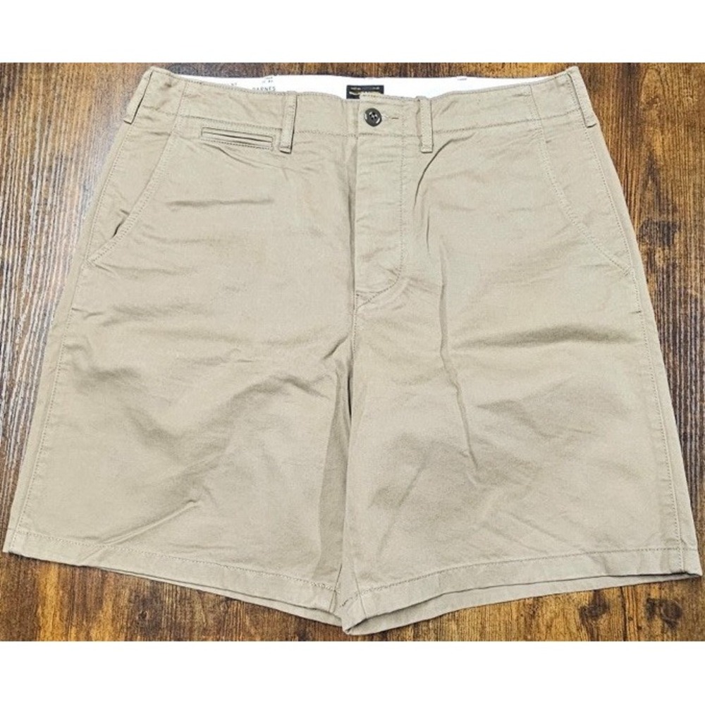 Wallace & Barnes Trade Mark Shorts Brown Chino Cotton Men's Size 32x8